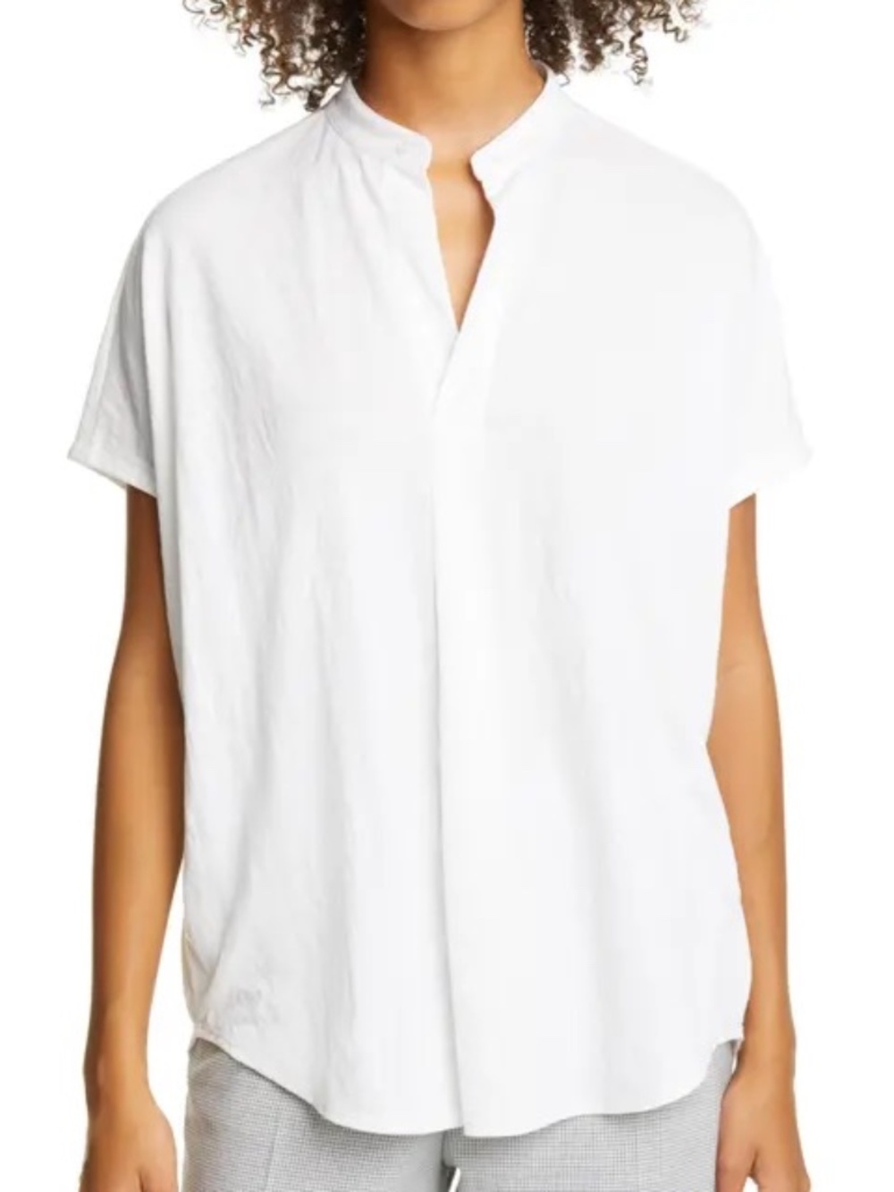 Club Monaco Jandina Shirt, Minimalist Blouse, Small